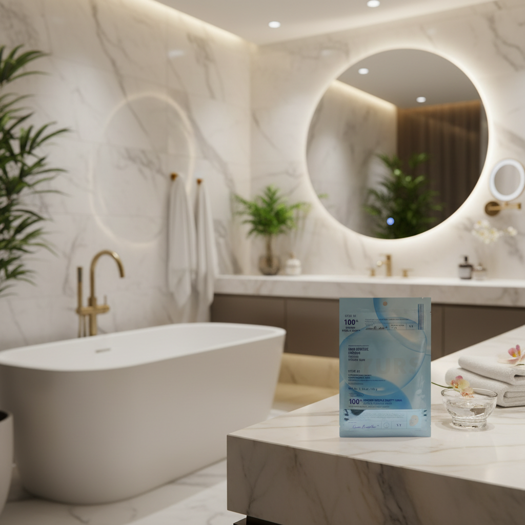 VT - Hydrop Reedle SHOT® 100hL 2Step Hydrogel Mask - Dvoufázová, hydratační maska s mikrojehličkami - 1.5 g + 33 g