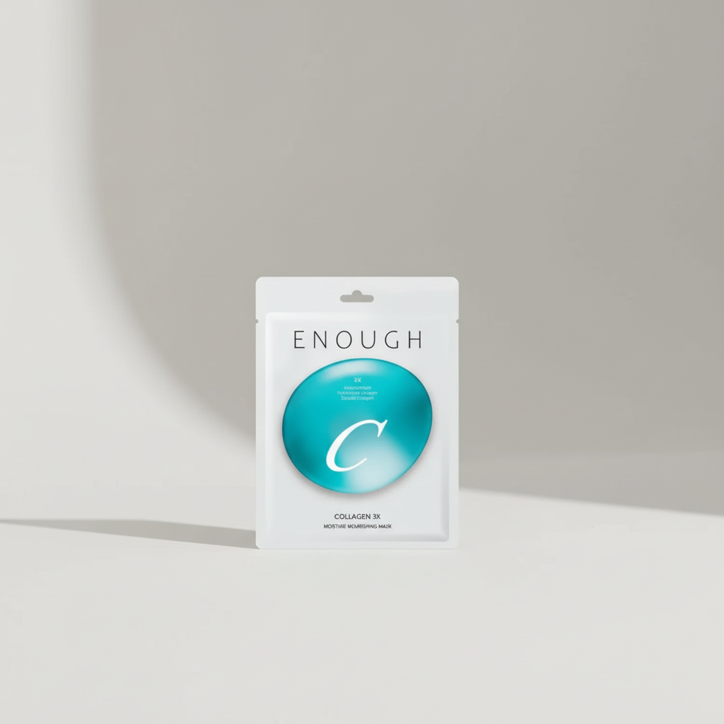 ENOUGH - Collagen 3X Moisture Nourishing Sheet Mask - Kolagenová hydratační vyživující plátýnková maska - 25 g