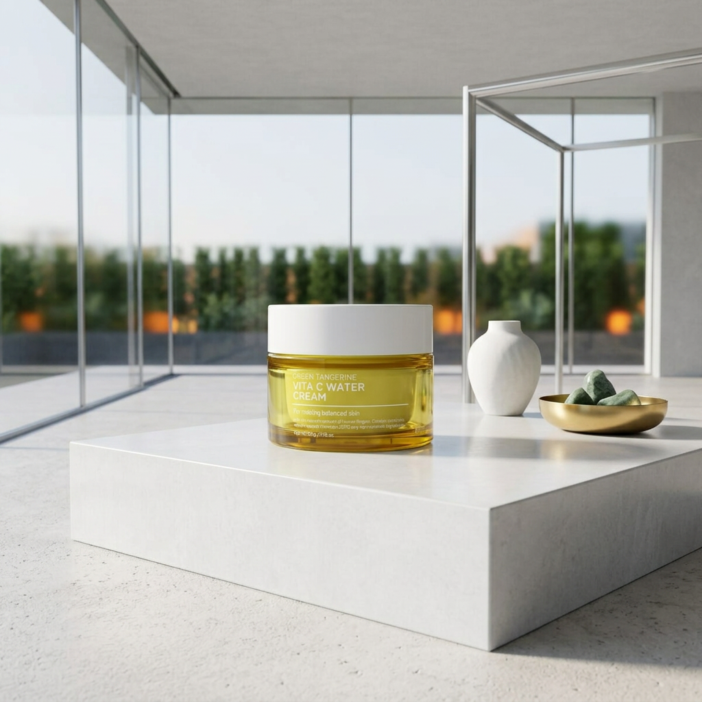 TENZERO - Green Tangerine Vita C Water Cream - Hydratační krém s vitamínem C a zeleným mandarinkovým extraktem - 50 ml