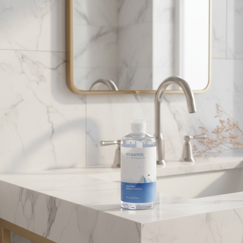 MIXSOON - Glacier Water Hyaluronic Acid Serum - Sérum s kyselinou hyaluronovou a vodou z ledovce - 300 ml
