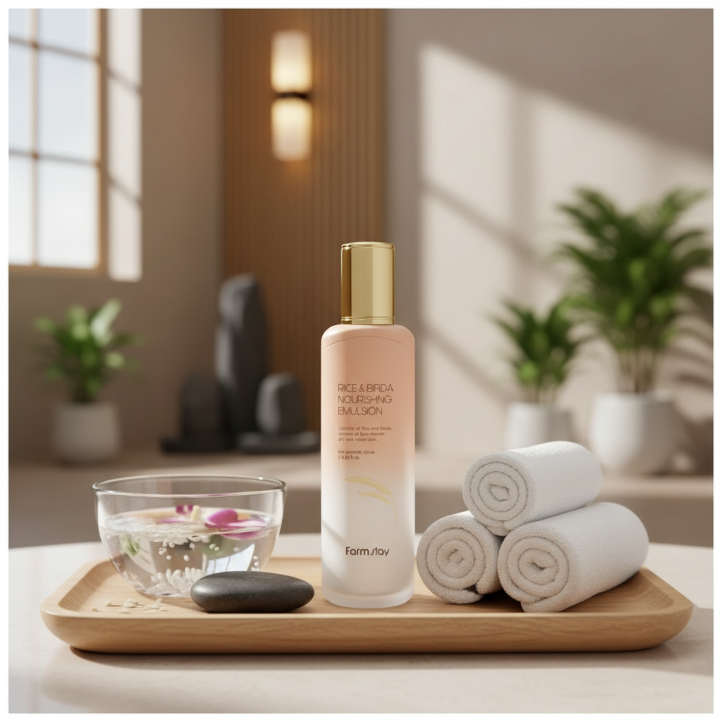 Farm Stay - Rice & Bifida Nourishing Emulsion - Vyživující emulze s extraktem z rýže a bifida - 120 ml