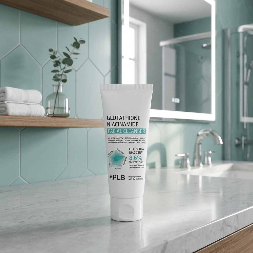 APLB - Glutathione Niacinamide Facial Cleanser - Cleanser pro rozjasněnou a sjednocenou pleť - 80 ml
