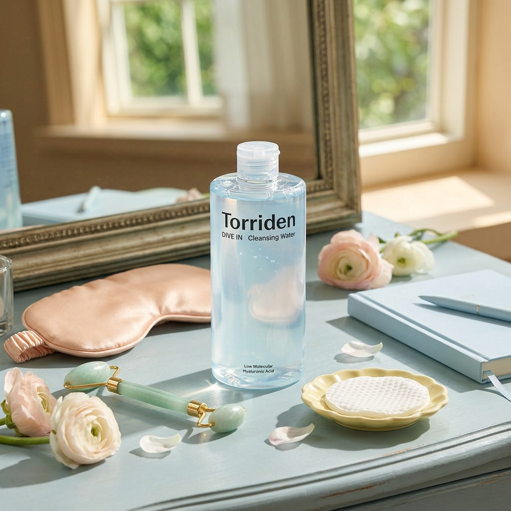 Torriden - DIVE-IN Cleansing Water - Hydratační čisticí voda s kyselinou hyaluronovou - 400 ml