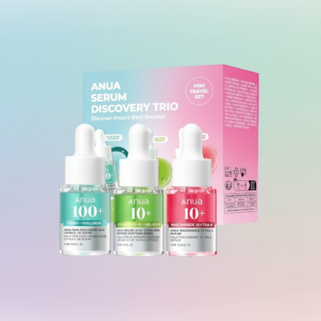 ANUA - Serum Mini Trio Set - Sada mini tří sér - 3x10 ml