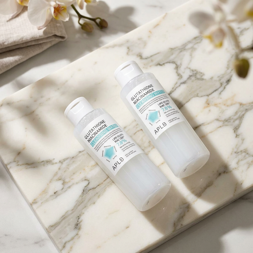 APLB - Glutathione Niacinamide Cleansing Water - Rozjasňující, čisticí, pleťová voda - 160 ml