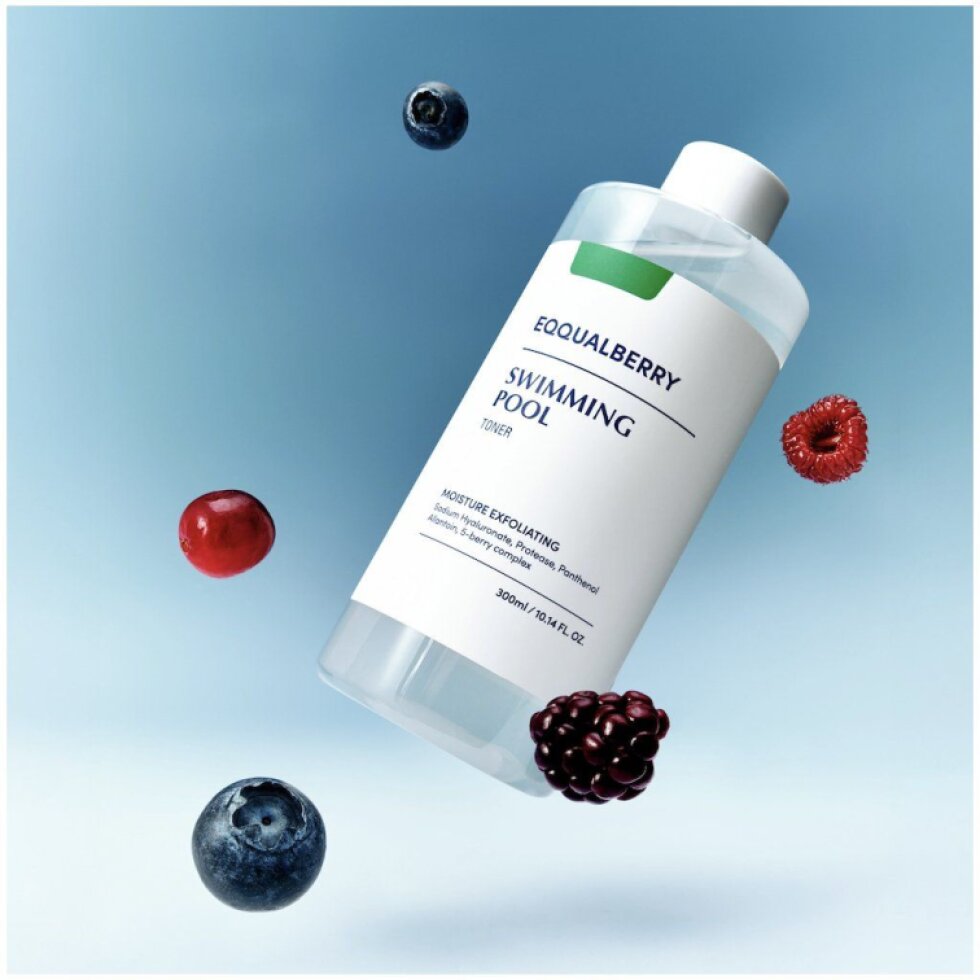 EQQUALBERRY - Swimming Pool Daily Facial Toner - Osvěžující denní tonikum - 300ml