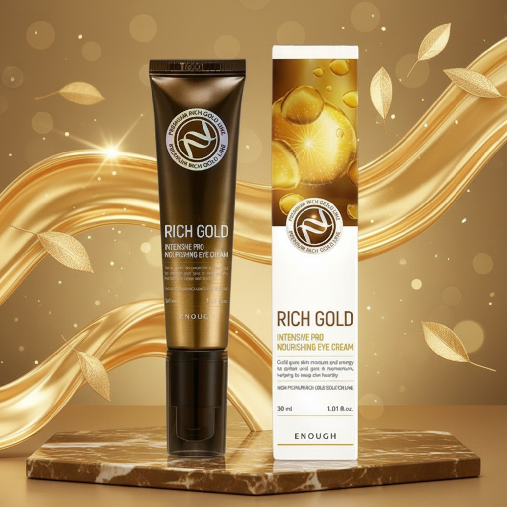 ENOUGH - Rich Gold Intensive Pro Nourishing Eye Cream - Bohatý intenzivní vyživující oční krém - 30 ml