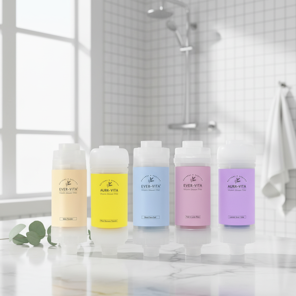 EVER VITA - Vitaminové filtry do sprchy - 4+1 ZDARMA