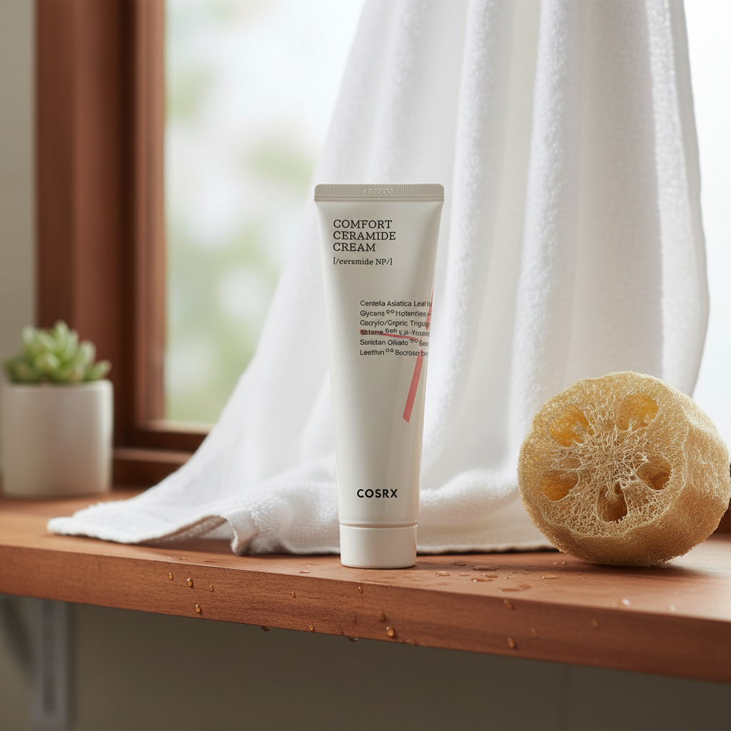 COSRX Balancium Comfort Ceramide Cream - Zklidňující krém s ceramidy - 80 g