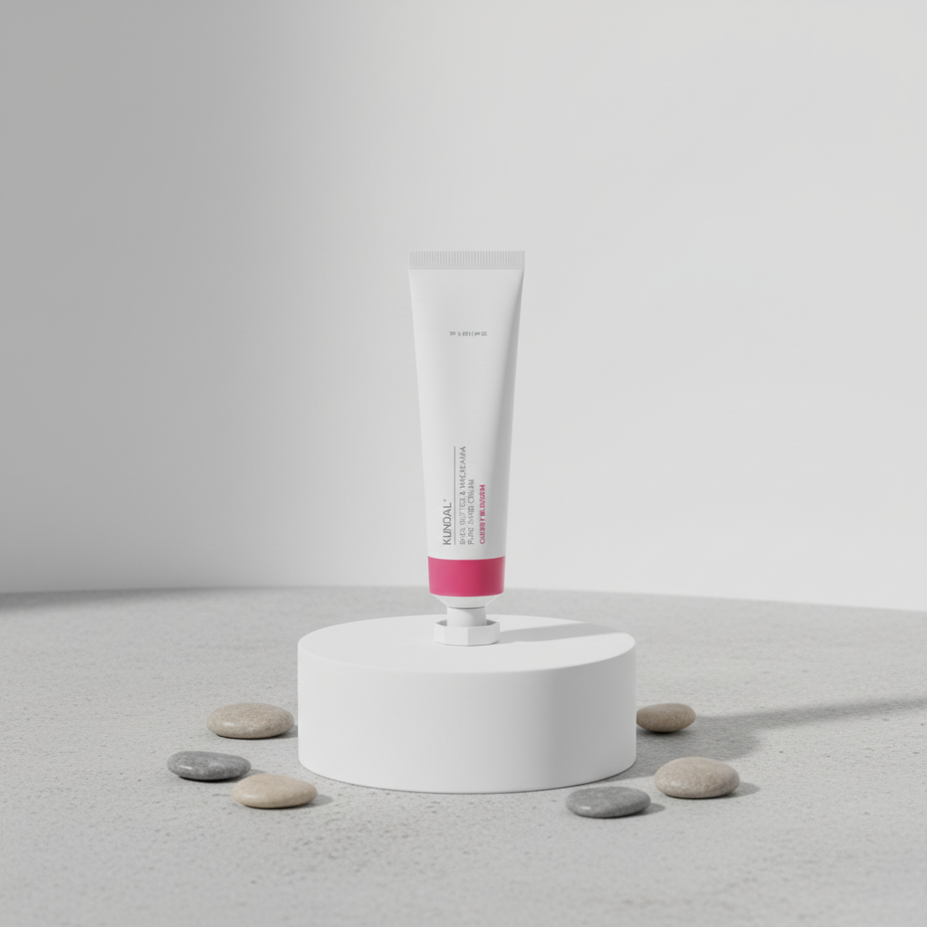 Kundal Shea Butter & Macadamia Pure Hand Cream - Hydratační a vyživující krém na ruce CHERRY BLOSSOM - 50 ml