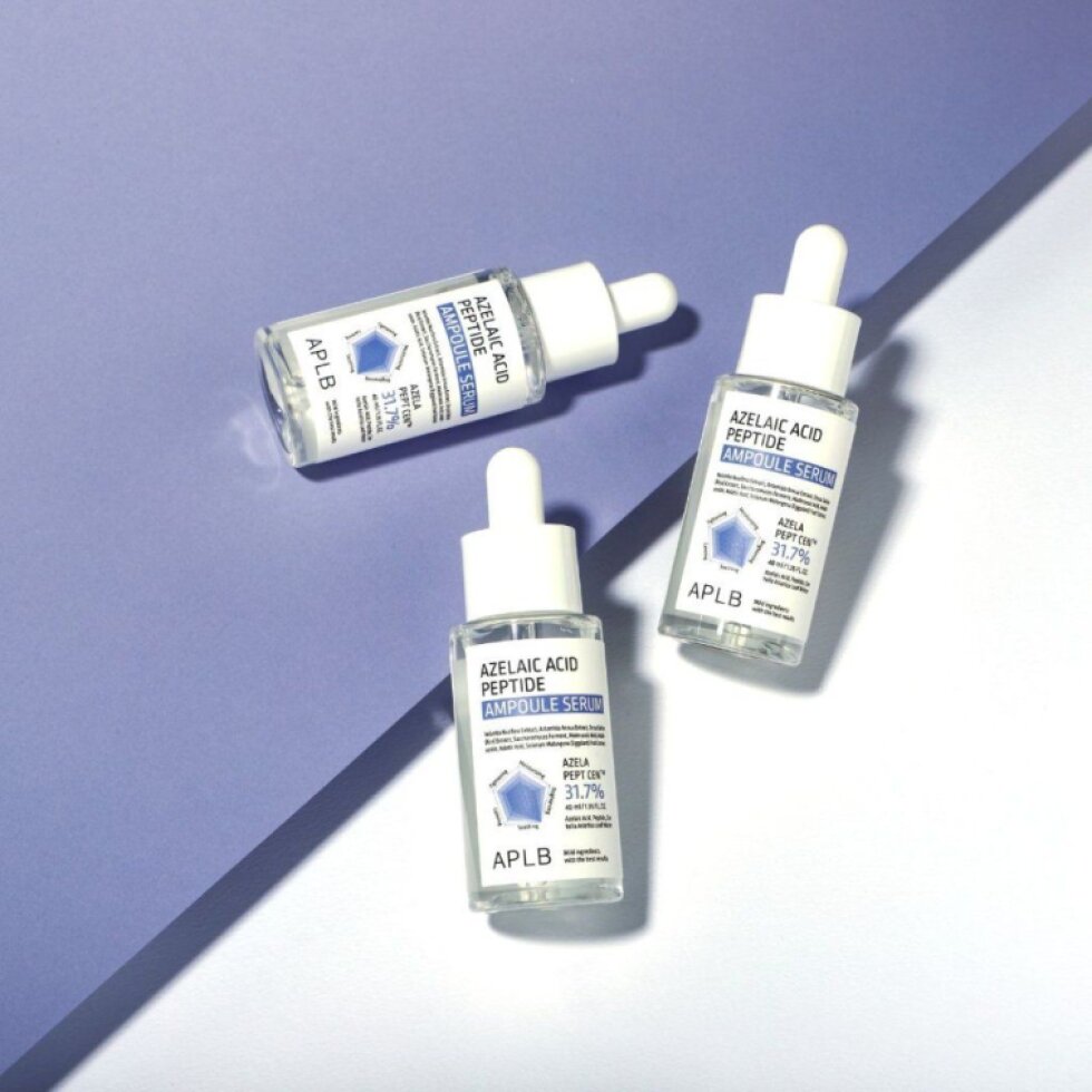APLB - Azelaic Acid Peptide Ampoule Serum - Sérum s kyselinou azealovou a peptidy pro zpevnění pleti a redukci pigmentace - 40 ml