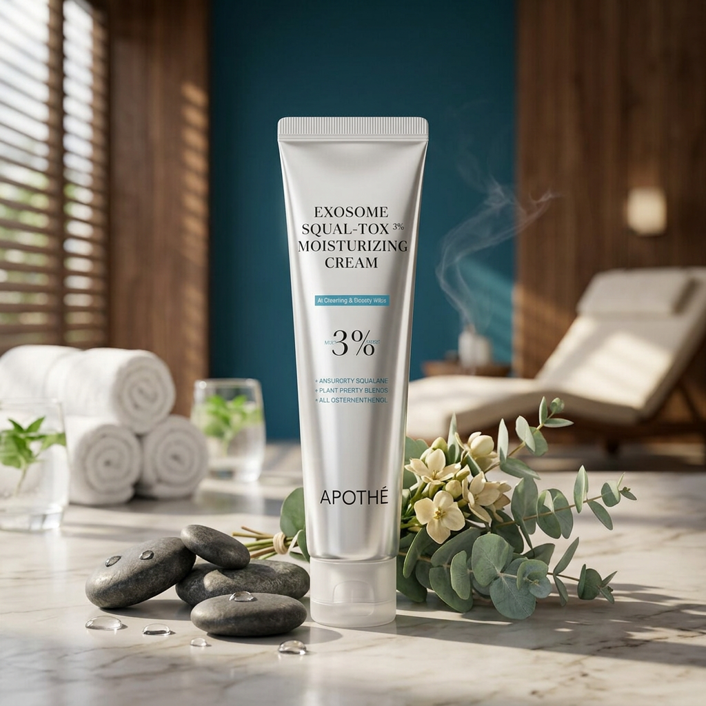 APOTHE - Exosome Squal-Tox 3% Moisturizing Cream - Hydratační krém s obsahem exosomů - 60 ml