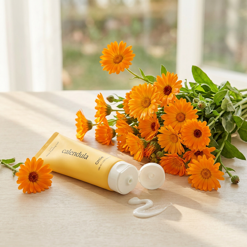 OTTIE - Calendula LHA Mild Peeling Gel - Jemný peelingový gel s měsíčkem a LHA - 120 ml