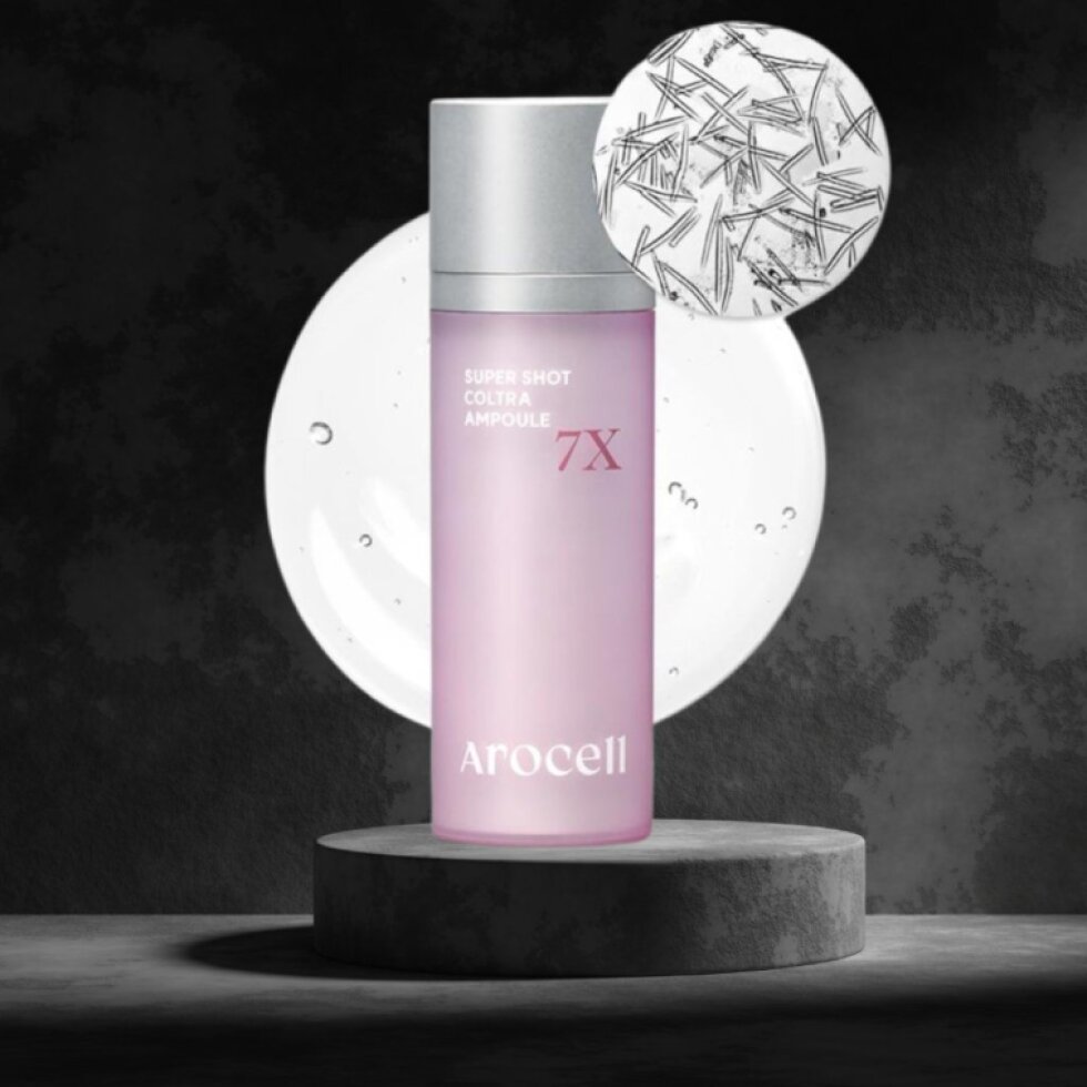 AROCELL - Super Shot Coltra Ampoule 7X - Mikrojehličkové sérum s s osmi druhy kolagenu a exosomy - 30 ml