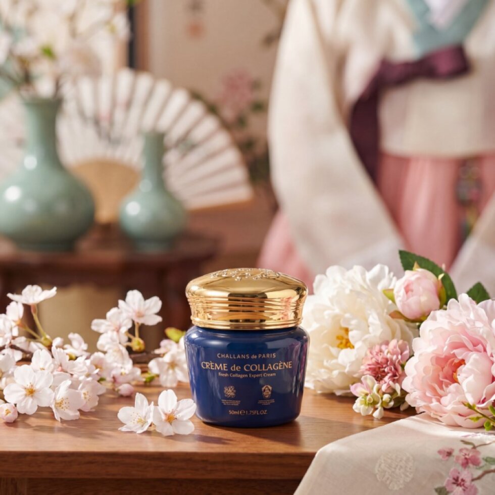 CHALLANS DE PARIS - Creme de Collagéne - Luxusní kolagenový krém - 50 ml