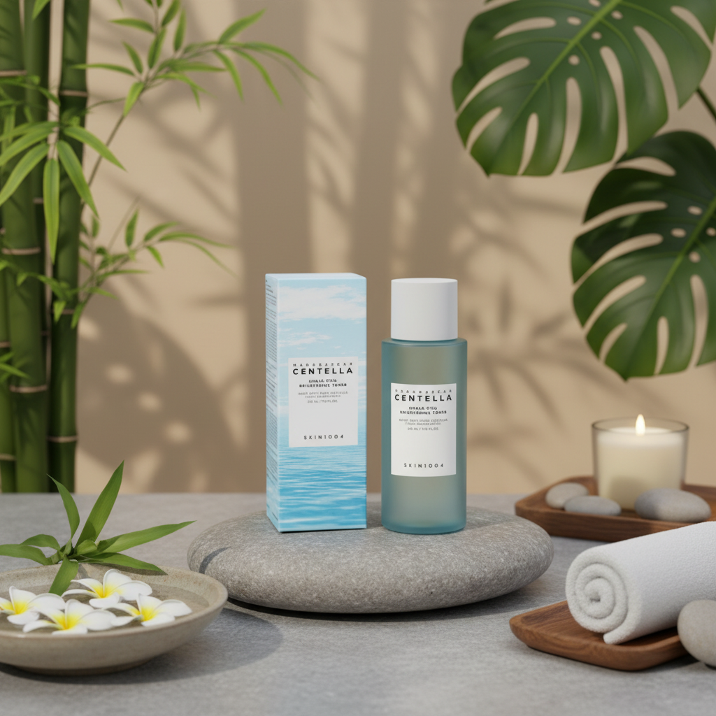 SKIN1004 - Madagascar Centella Hyalu-Cica Brightening Toner - Rozjasňující toner - 210 ml