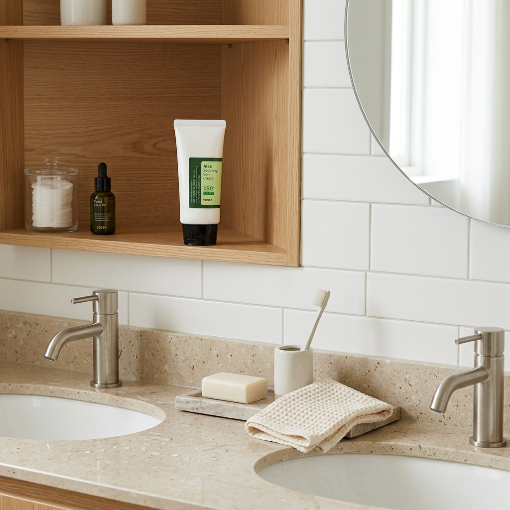 COSRX - Aloe Soothing Sun Cream - zklidňující opalovací krém s aloe vera 50 ml