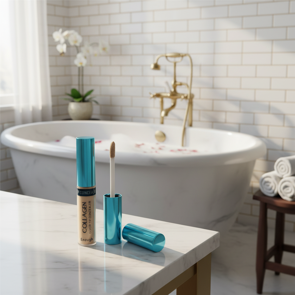 ENOUGH - Collagen Cover Tip Concealer #01 - Pečující korektor s kolagenem - 9 g