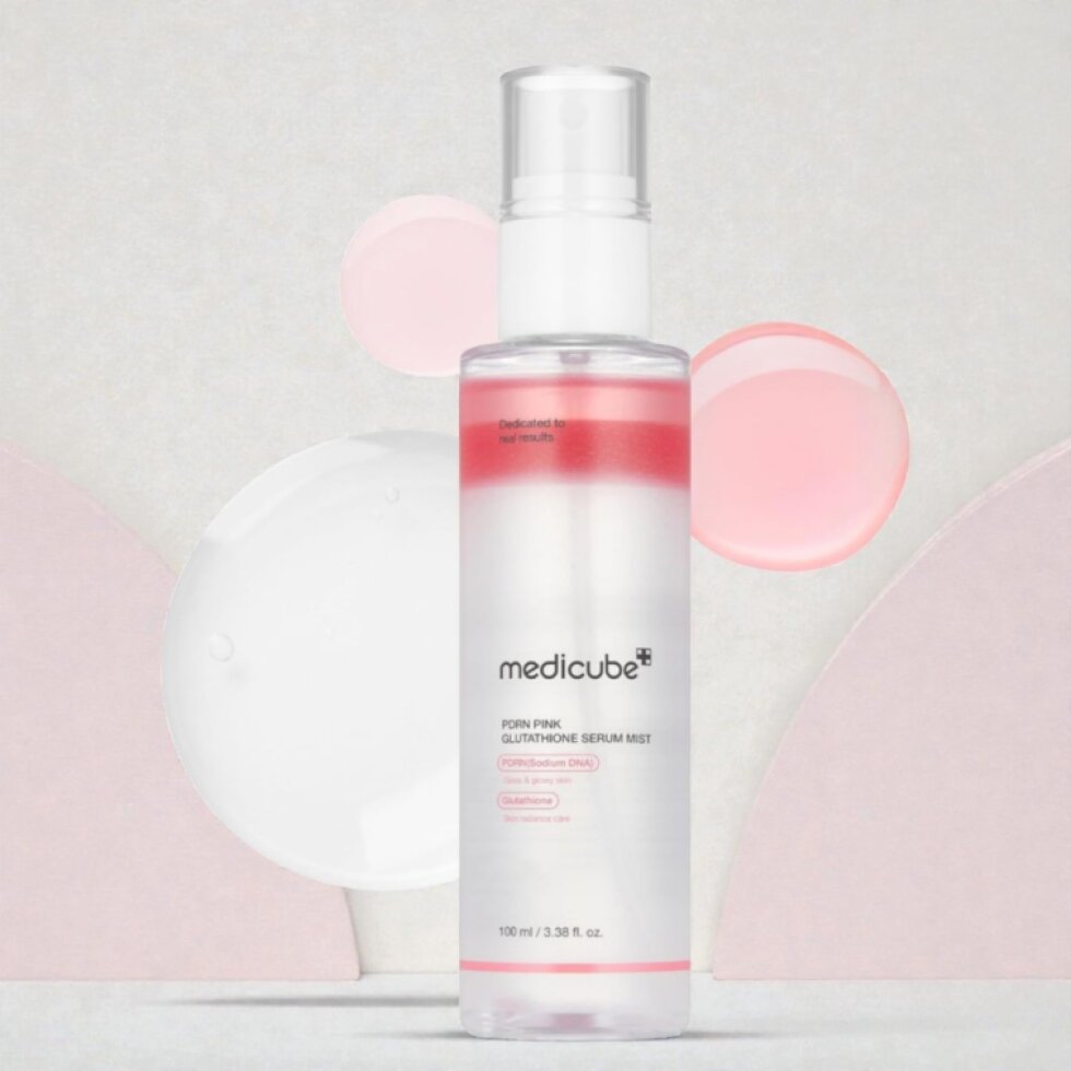 MEDICUBE - PDRN Pink Glutathione Serum Mist - Růžová mlha s PDRN a glutathionem - 100 ml