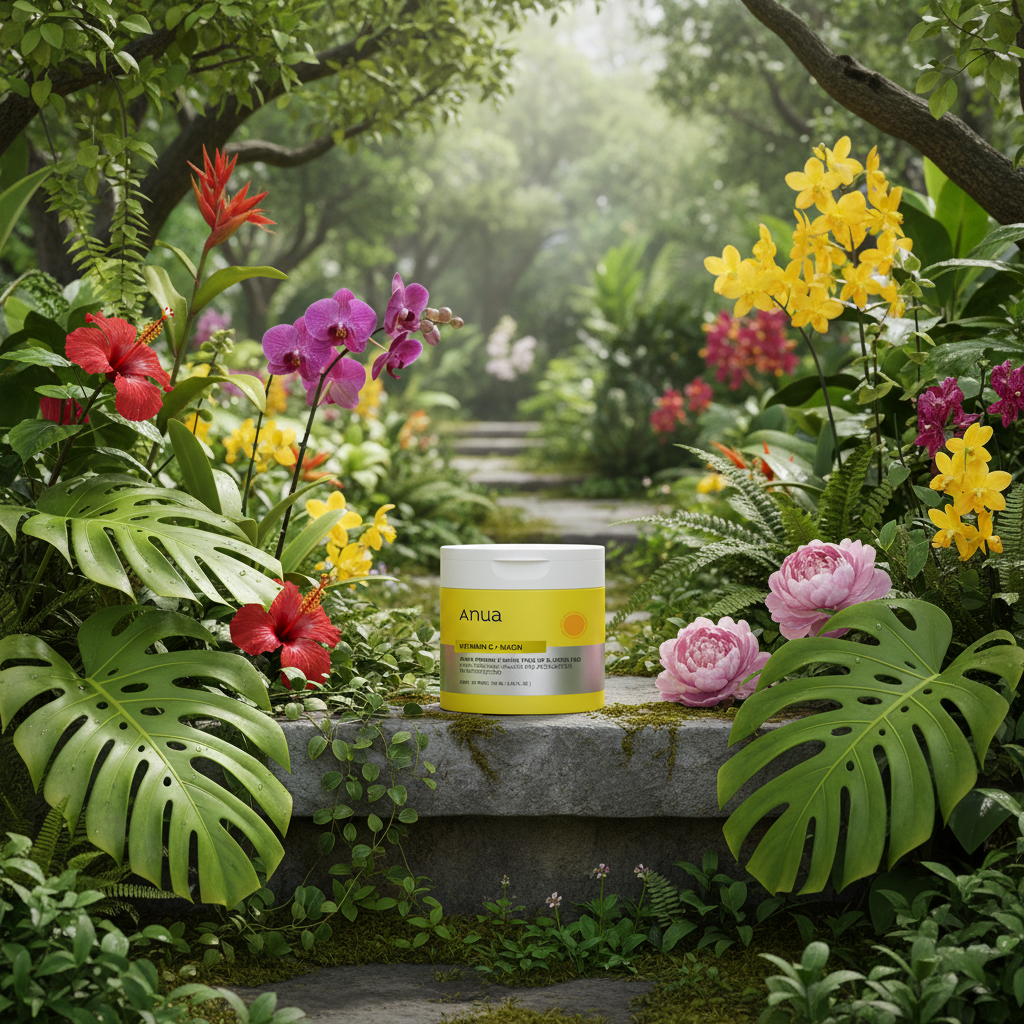 ANUA - Vitamin C Niacin Tone Up Blemish Pad - Rozjasňující tamponky s vitaminem C pro problematickou pleť - 60 ks