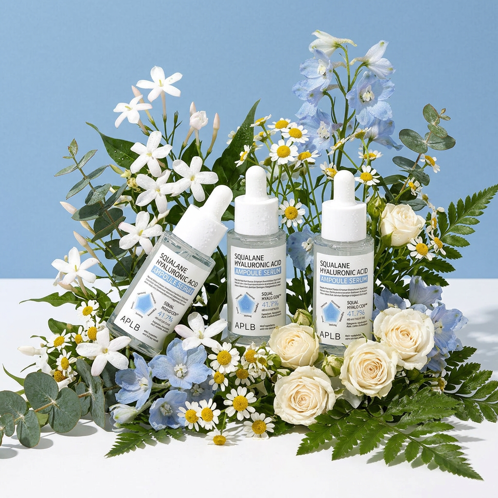 APLB - Squalane Hyaluronic Acid Ampoule Serum - Vysoce hydratační sérum se skvalanem a kyselinou hyaluronovou - 40 ml