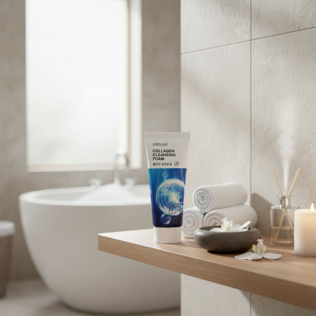 LEBELAGE - Collagen Regeneration Cleansing Foam - Omlazující čisticí pěna -