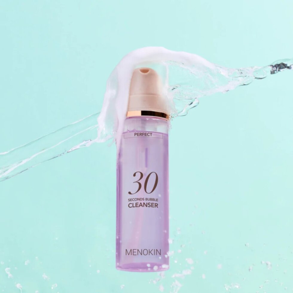 MENOKIN - 30 Seconds Bubble Cleanser Perfect - 30sekundový, bublinkový cleanser pro zdravou kožní bariéru - 150 ml