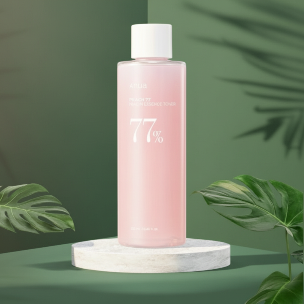 ANUA - Peach 77 Niacin Essence Toner - Vysoce hydratační essence toner s extraktem z broskví - 250 ml