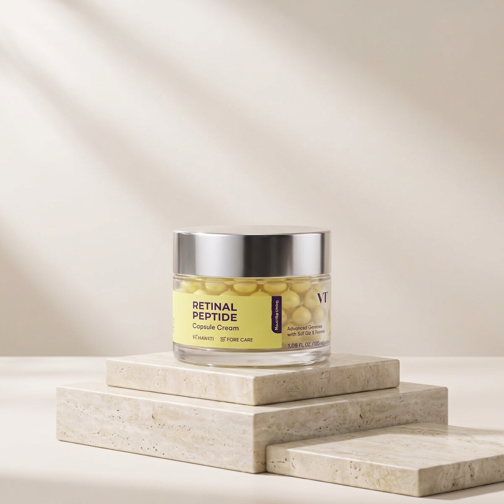 VT - Retinal Peptide Capsule Cream - Omlazující krém s retinalem, peptidy a kapslemi - 50 ml