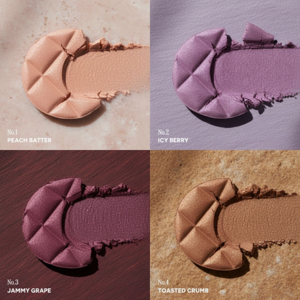 UNLEASHIA - Dough Dough Waffle Blush No. 3 Jammy Grape - Waffle tvářenka No. 3 Jammy Grape - 7 g