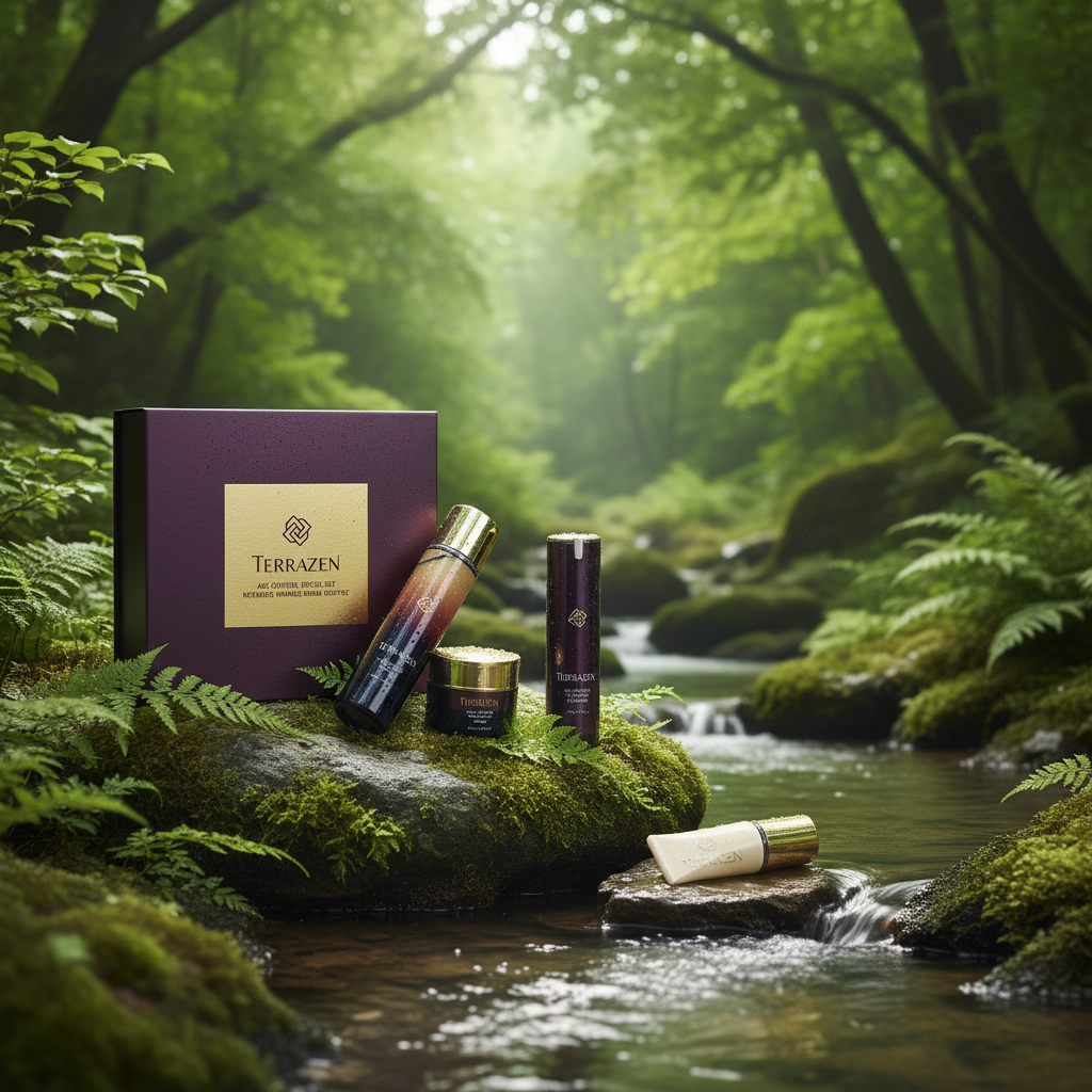 TERRAZEN - Age Control Special Set - Luxusní anti-aging sada pro zpevnění pleti - 3 ks