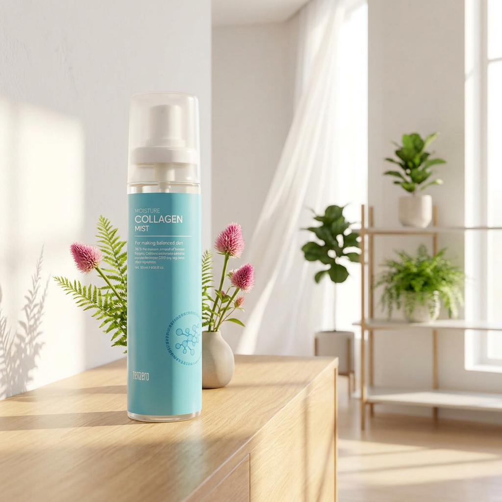 TENZERO - Moisture Collagen Mist - Hydratační kolagenová mlha - 120 ml