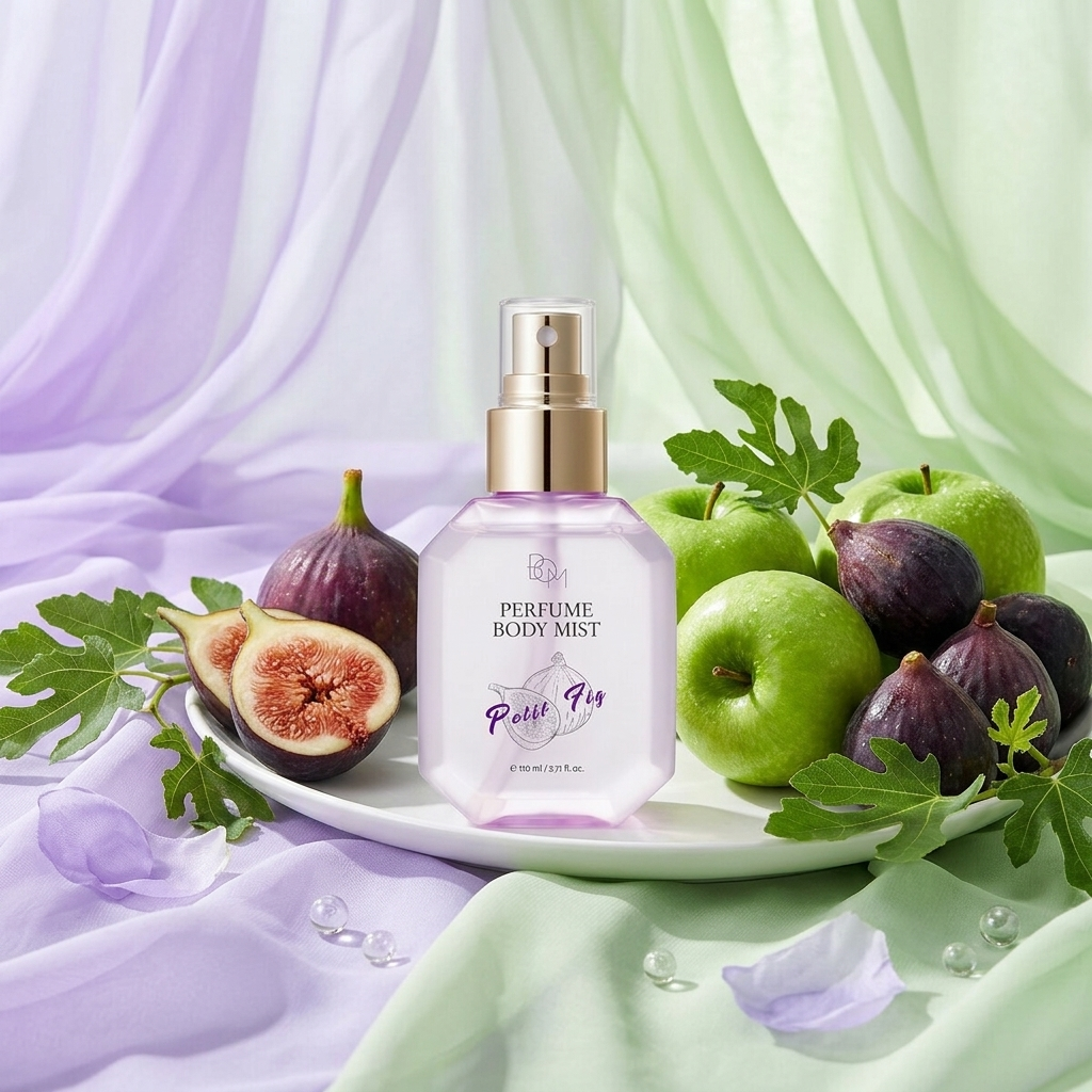 B.O.M. - Petit Fig Perfume Body Mist - Parfemovaný tělový sprej s vůní fíků - 110 ml