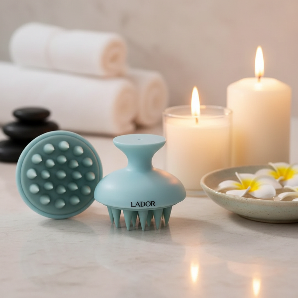 Lador - Scalp Massage Brush - Masážní hřeben na vlasy - 1ks