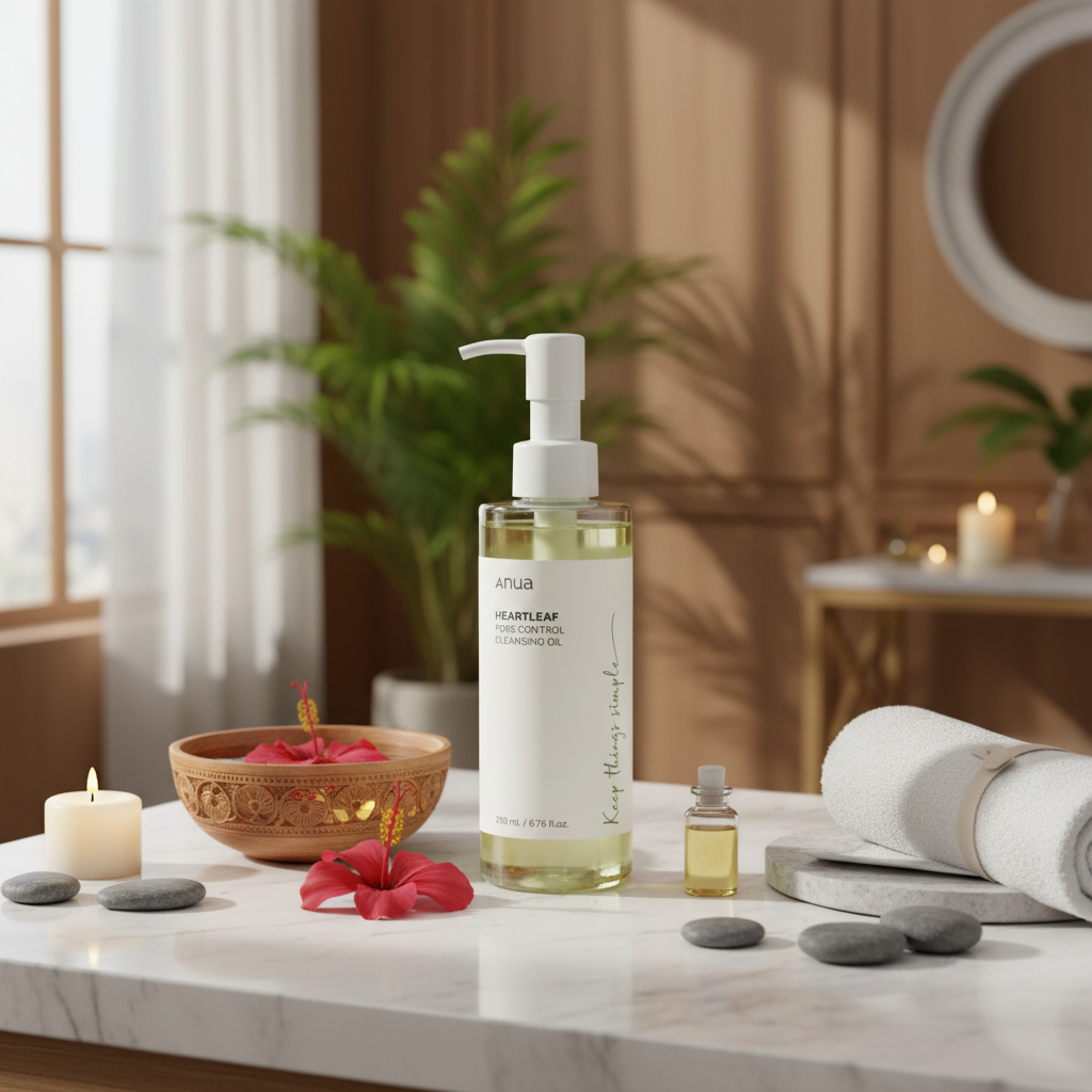 ANUA - Heartleaf Pore Control Cleansing Oil - Odličovací olej na obličej - 200 ml