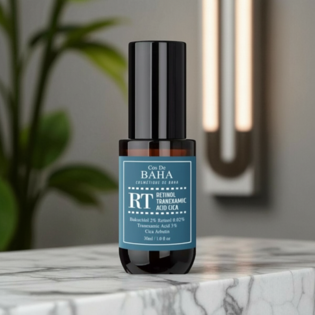 COS DE BAHA - Retinol Tranexamic Acid Cica Serum - Sérum s retinolem, kyselinou tranexamovou a centellou asiatica - 30 ml
