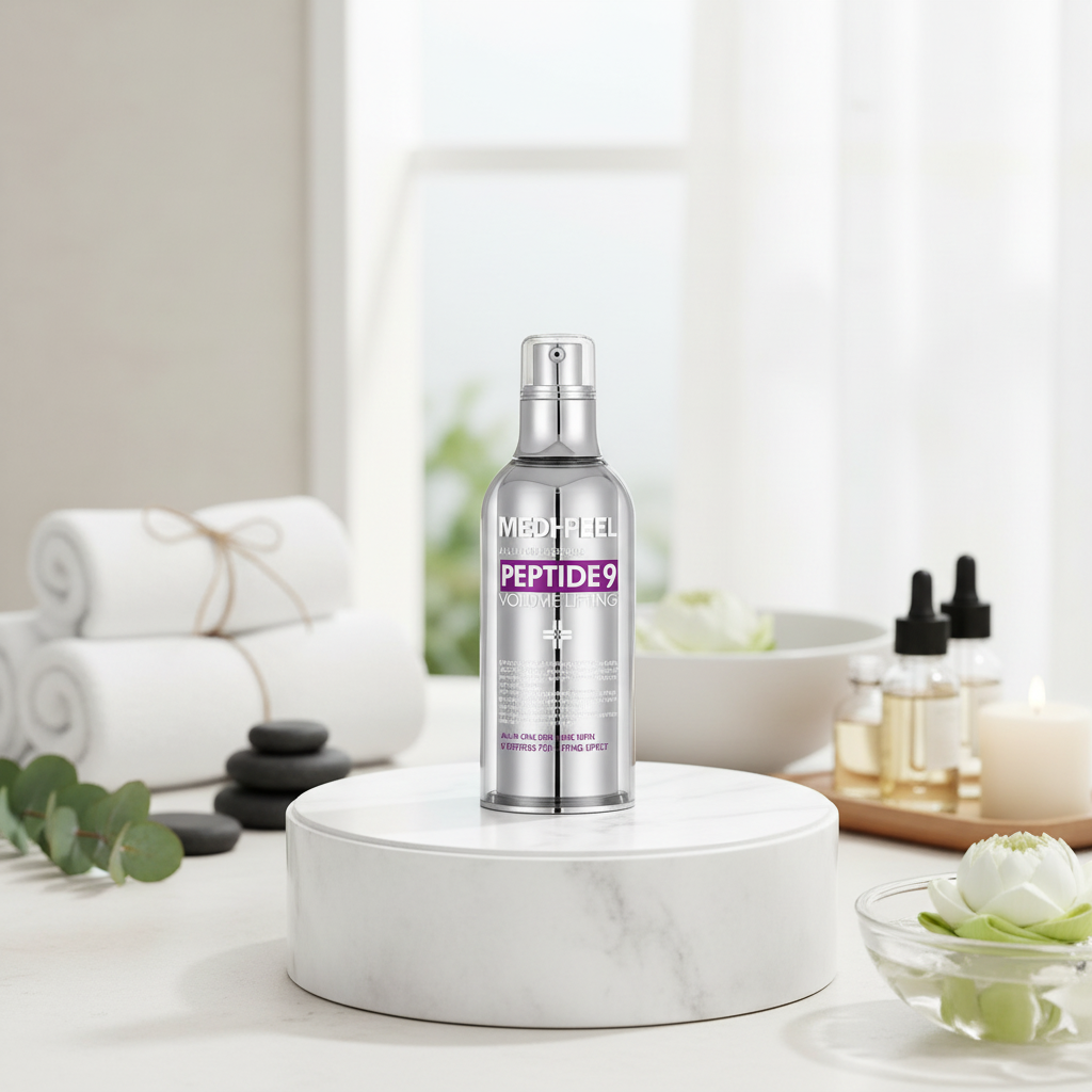 MEDI-PEEL - Peptide 9 Volume Lifting All In One Essence Pro - Liftingová protivrásková esence s peptidy - 100 ml