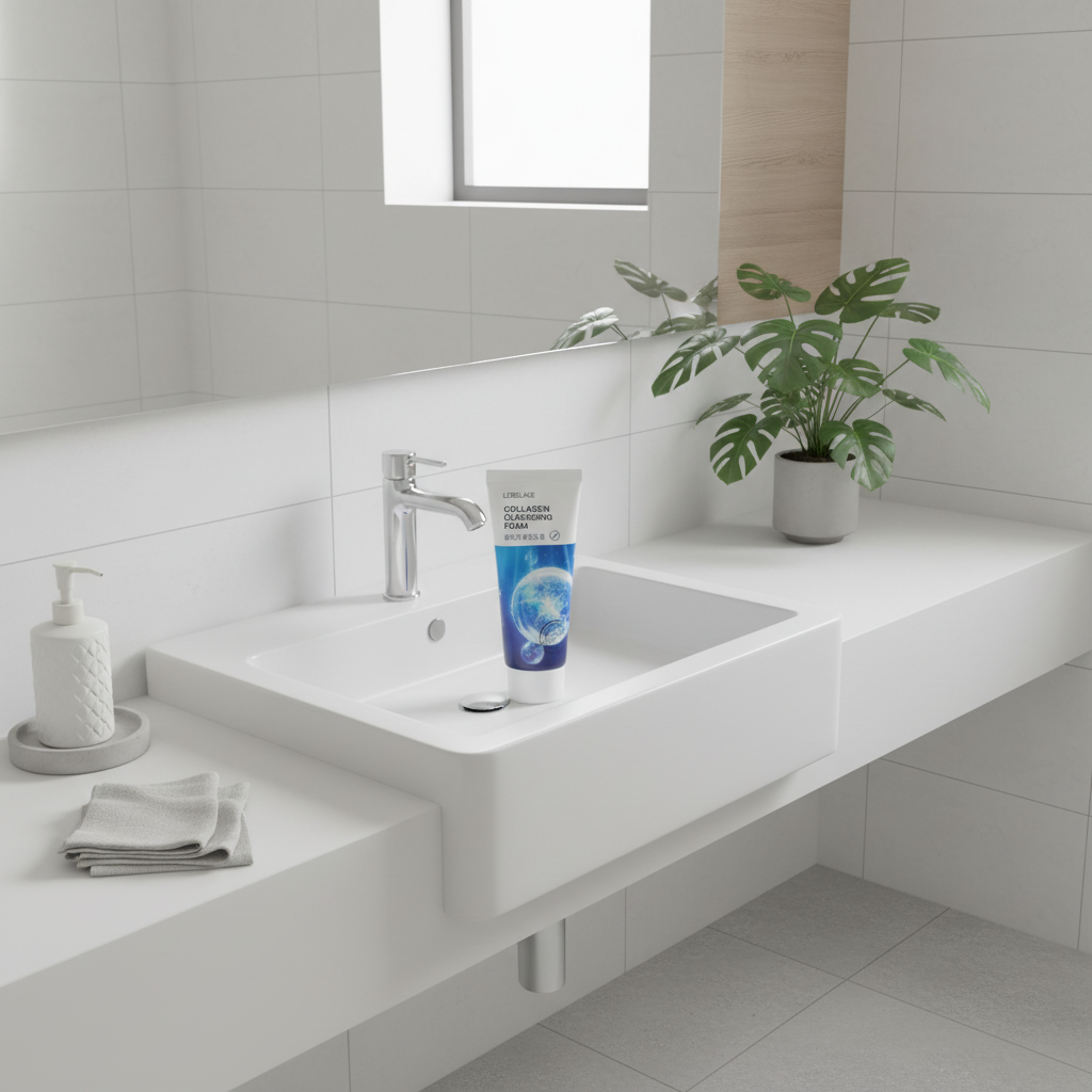 LEBELAGE - Collagen Regeneration Cleansing Foam - Omlazující čisticí pěna -