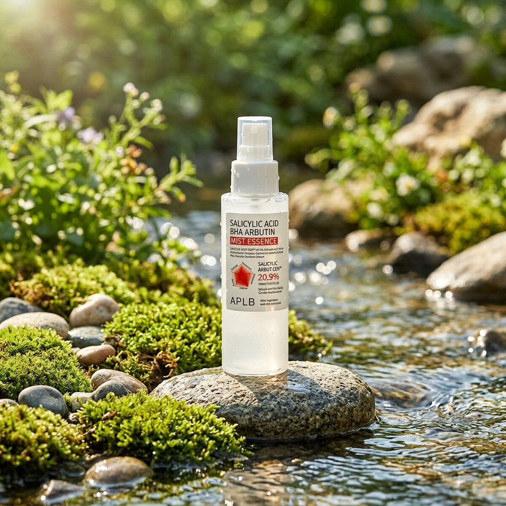 APLB - Salicylic Acid BHA Arbutin Mist Essence - Multifunkční mléčná essence s BHA a arbutinem pro stažení pórů a zlepšení pružnosti pleti - 105 ml