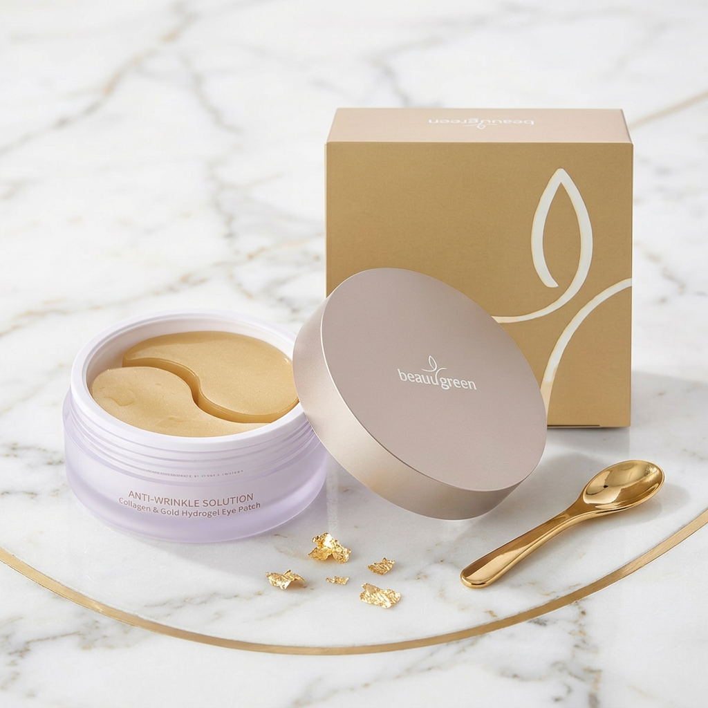 Beauugreen - Collagen & Gold Hydrogel Eye Patch - Hydrogelové polštářky pod oči s kolagenem - 60ks/100ml