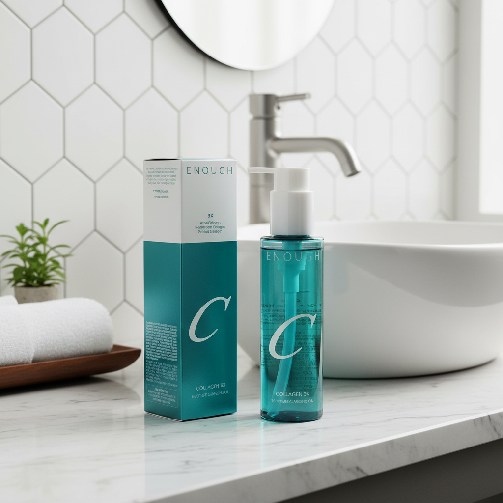 ENOUGH - Collagen 3X Moisture Cleansing Oil - Kolagenový hydratační odličovací olej - 150 ml