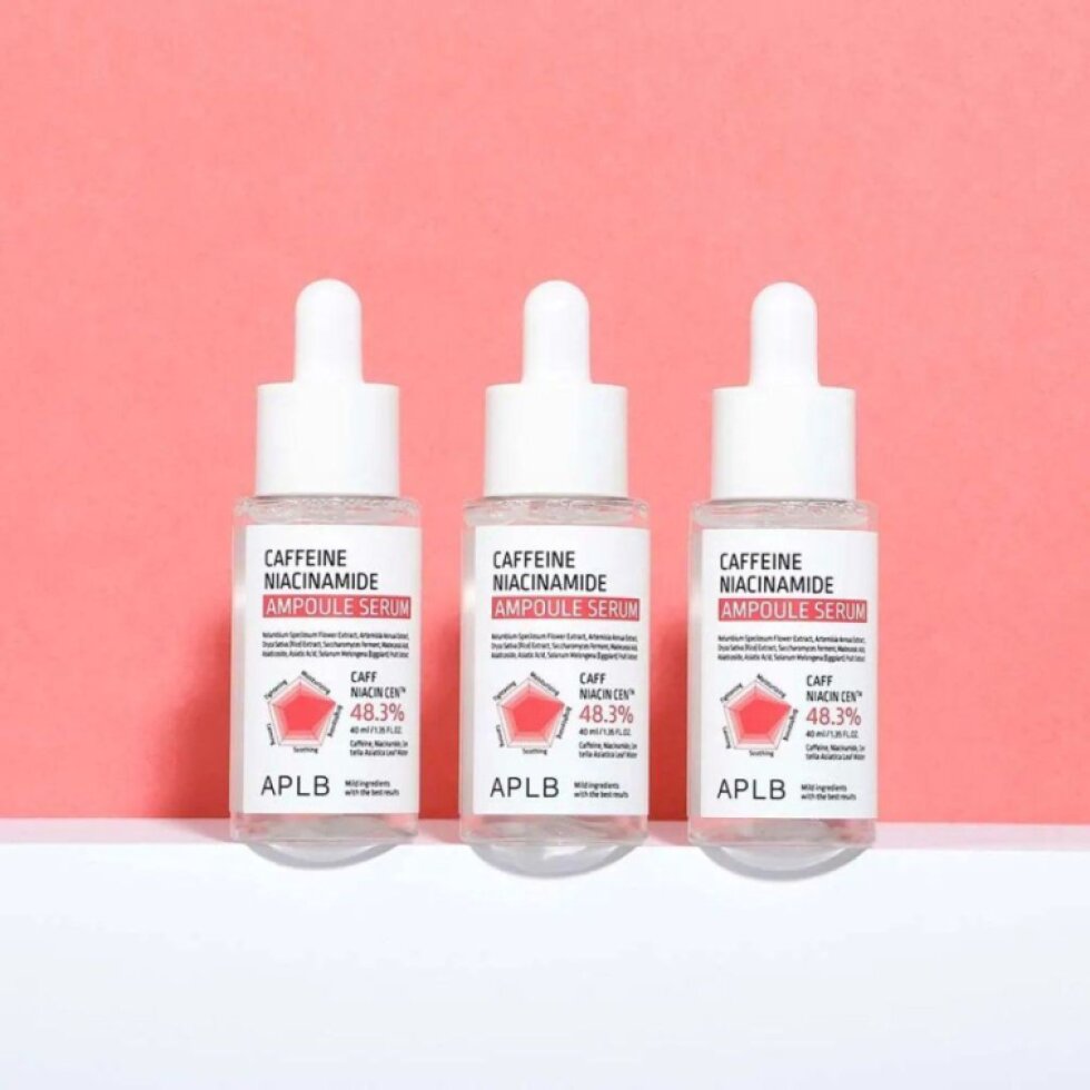 APLB - Caffeine Niacinamide Ampoule Serum - Pečující sérum s kofeinem a niacinamidem - 40 ml