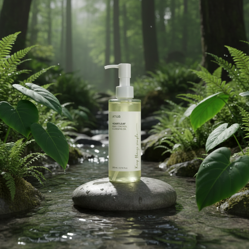 ANUA - Heartleaf Pore Control Cleansing Oil - Odličovací olej na obličej - 200 ml