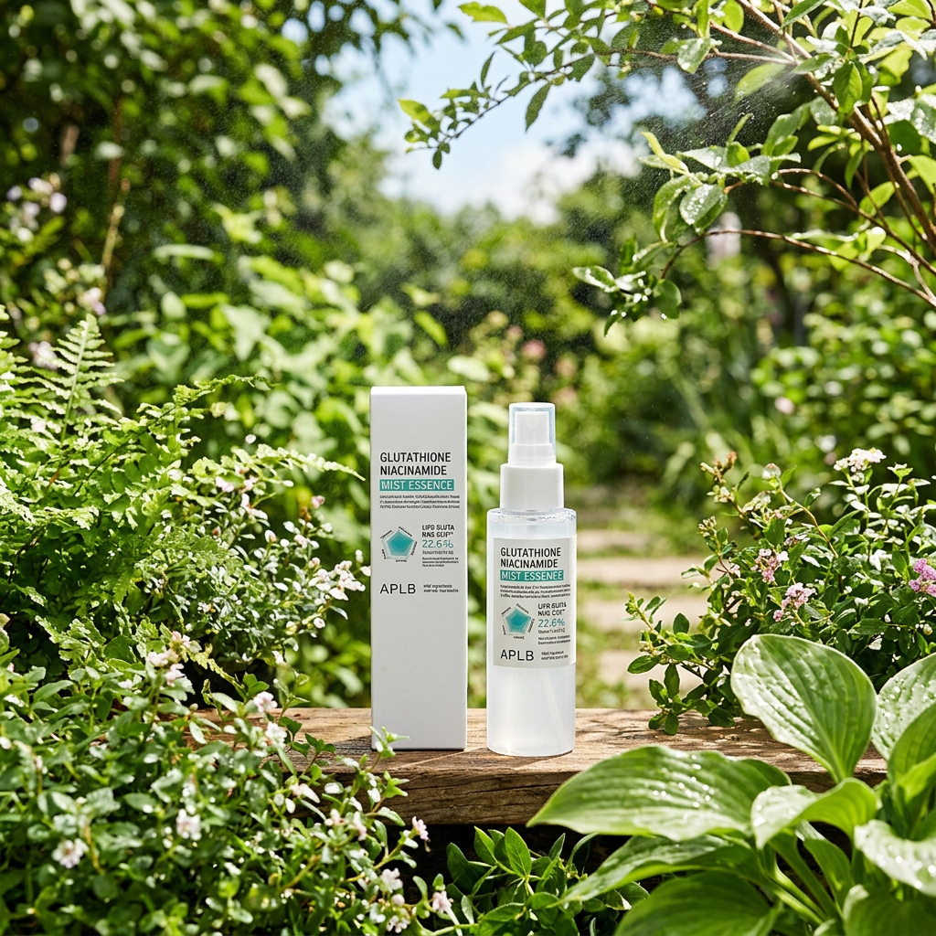 APLB - Glutathione Niacinamide Mist Essence - Multifunkční mléčná essence s rozjasňujícím účinkem -105 ml