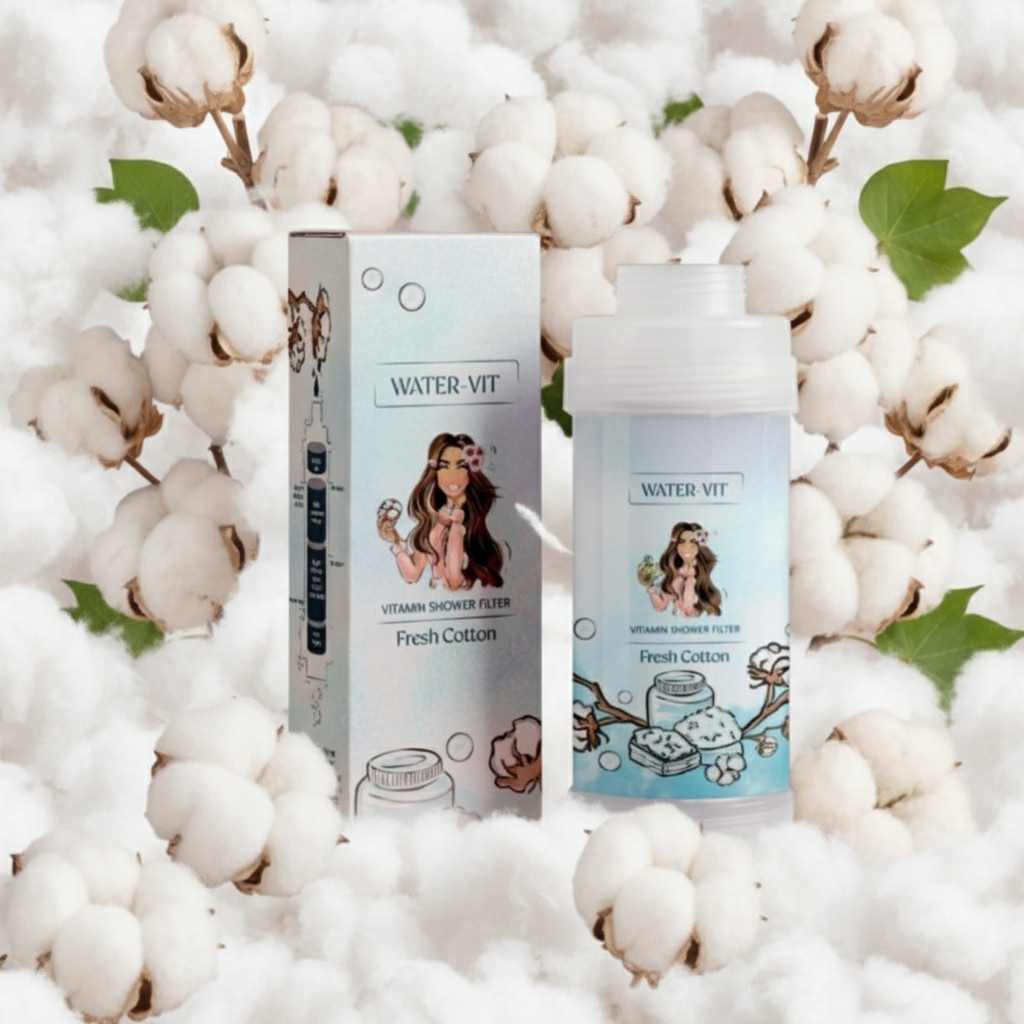 KOREJSKÁ KRÁSA - Vitamin Shower Filter - Vitaminový filtr do sprchy - FRESH COTTON - 1ks