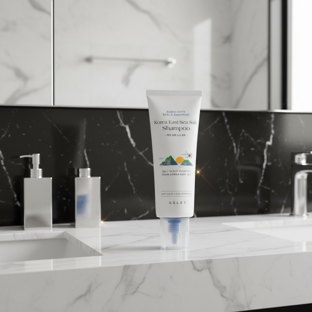 GSLEY - Korea East Sea Salt Shampoo - Šampon s mořskou solí z Korejského moře- 200 ml