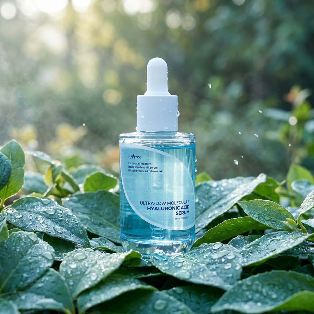 ISNTREE - Ultra-Low Molecular Hyaluronic Acid Serum - Lehké hydratační sérum s nízkomolekulární kyselinou hyaluronovou - 50 ml
