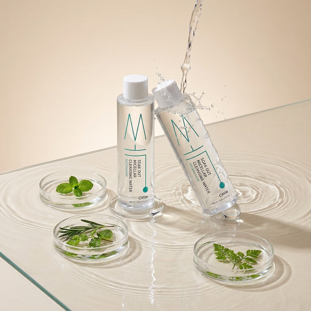 OTTIE - Soak Out Micellar Cleansing Water - Micelární čisticí voda - 300 ml