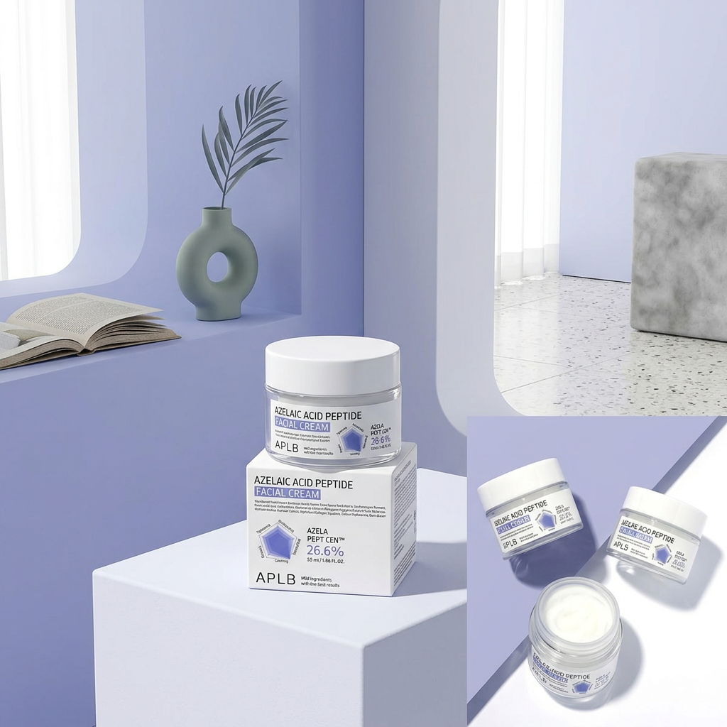 APLB - Azelaic Acid Peptide Facial Cream - Krém s kyselinou azaelovou a peptidy pro zpevnění pleti a redukci pigmentace - 55 ml