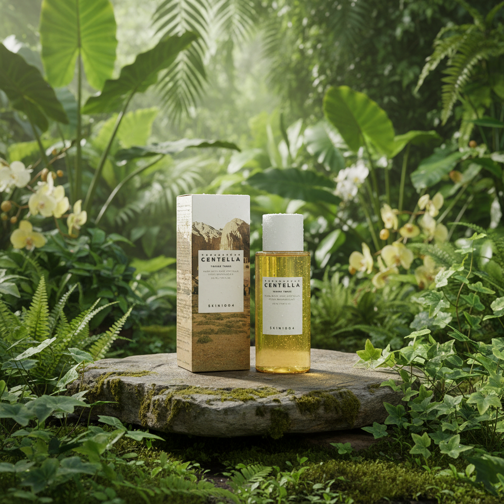 SKIN1004 - Madagascar Centella Toning Toner - Jemný exfoliační toner s centellou - 210 ml